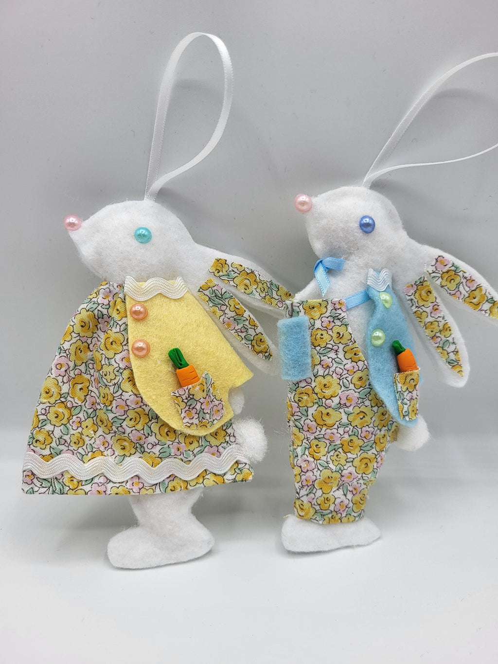 Easter Bunny Liberty Fabric Decoration - Nursery Decor