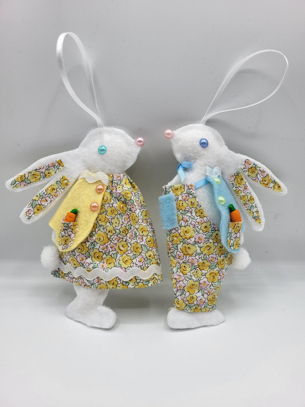 Easter Bunny Liberty Fabric Decoration - Nursery Decor