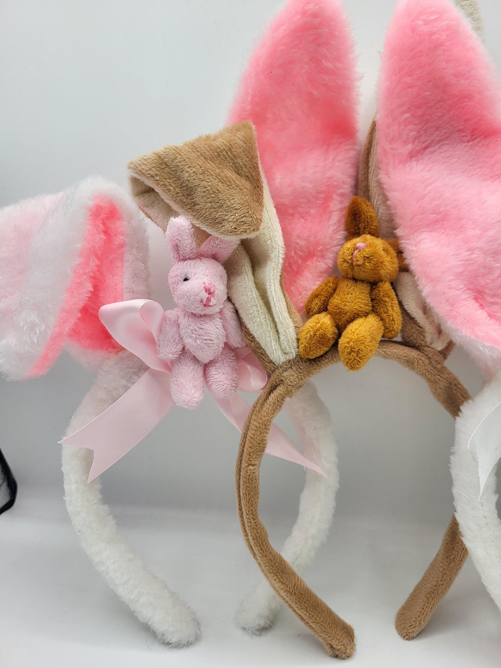 Easter Bunny Hairband - Soft Fur with Poseable Ears