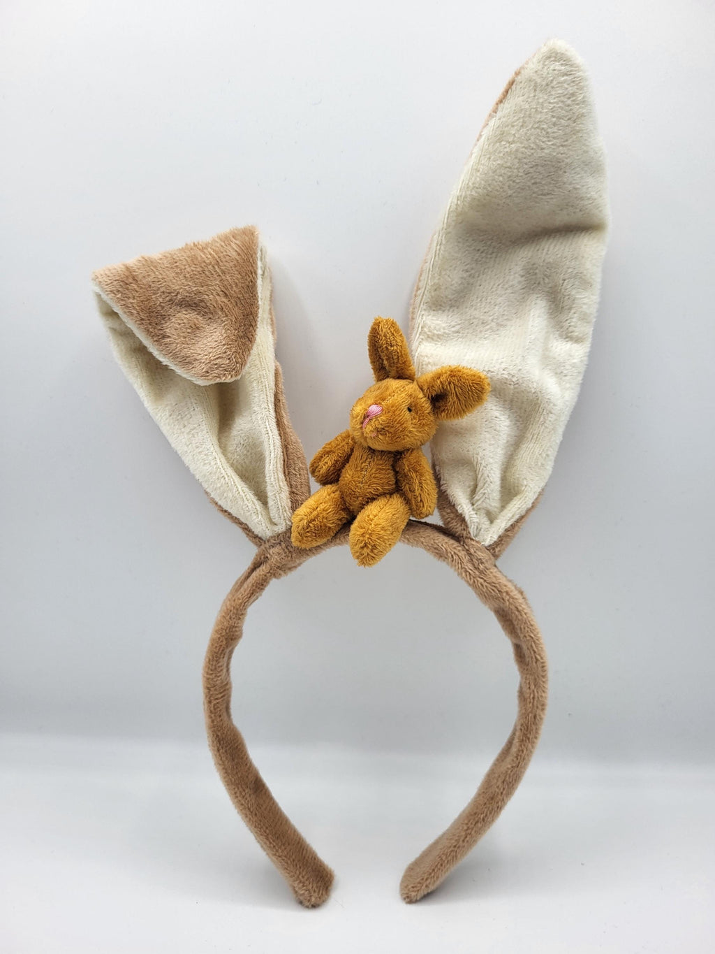 Easter Bunny Hairband - Soft Fur with Poseable Ears