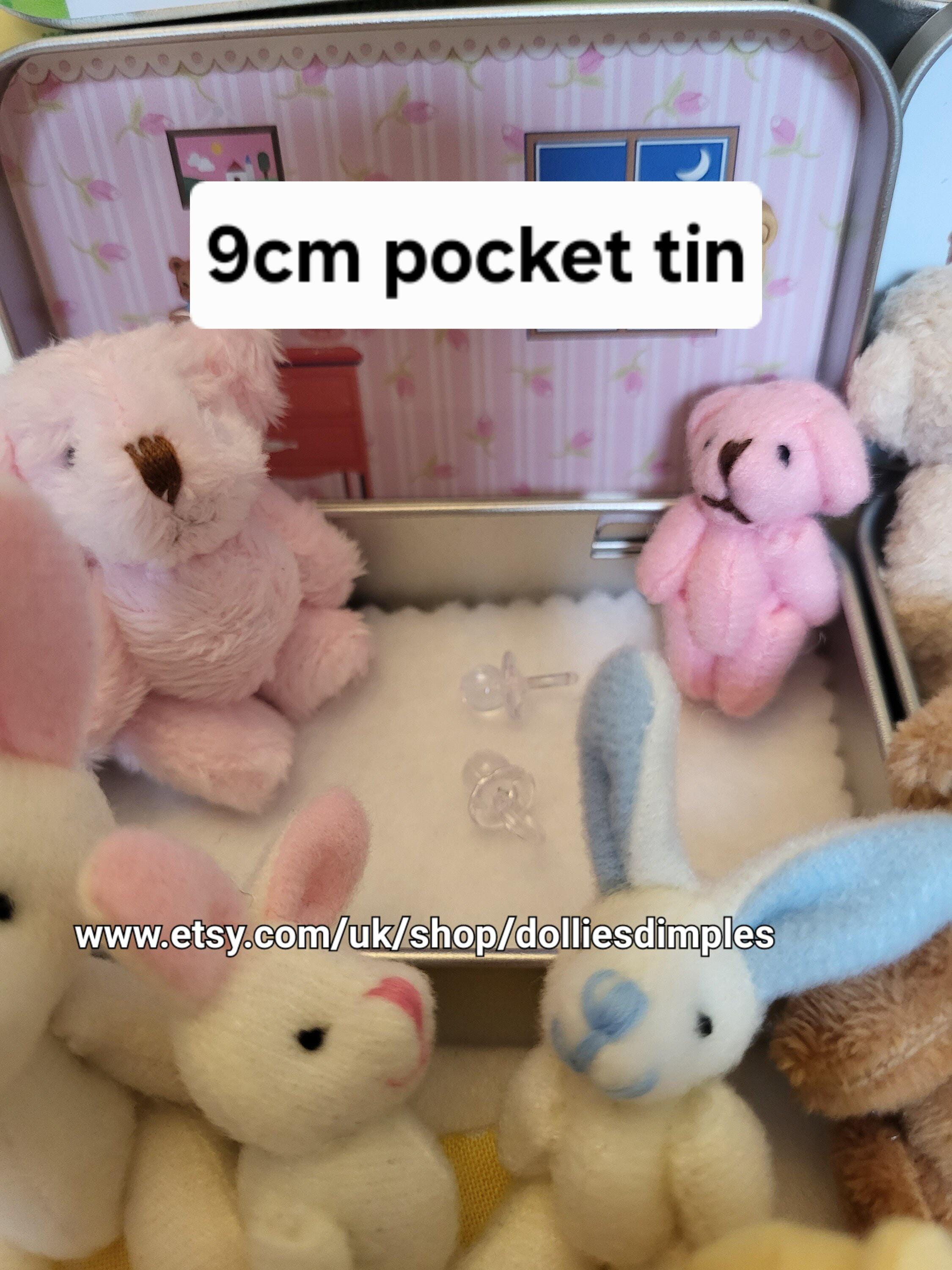 Teddy Bear Dummy Fairy Pocket Tin: Anxiety Support Gift