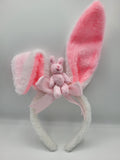 Easter Bunny Hairband - Soft Fur with Poseable Ears